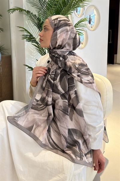 Brush Desen Soft Şal Toprak