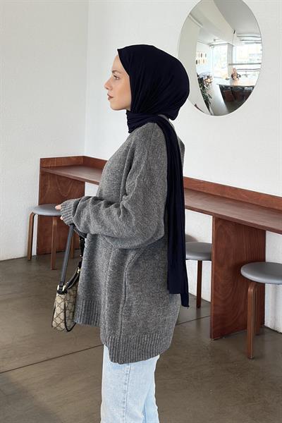 Salaş Dokulu Kazak Antrasit