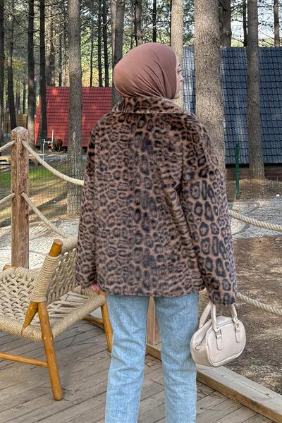 Leopar Desen Mont Camel