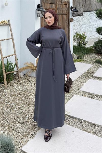 İki İplik Elbise Antrasit