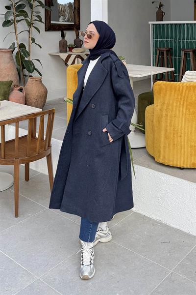 Oversize Kaban Lacivert