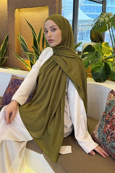 Comfort Pamuk Şal Soft Yeşil
