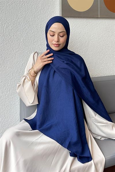 Comfort Pamuk Şal Gece Mavisi
