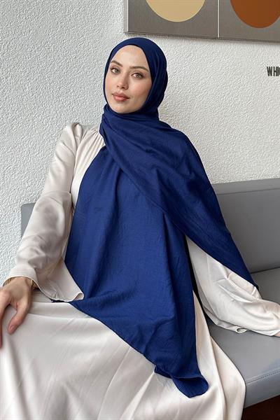 Comfort Pamuk Şal Gece Mavisi