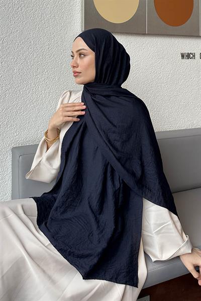 Comfort Pamuk Şal Lacivert