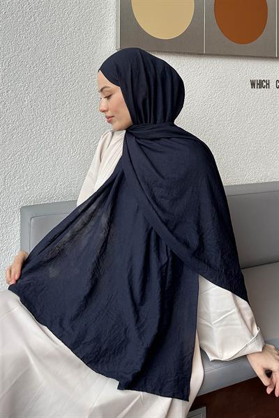 Comfort Pamuk Şal Lacivert