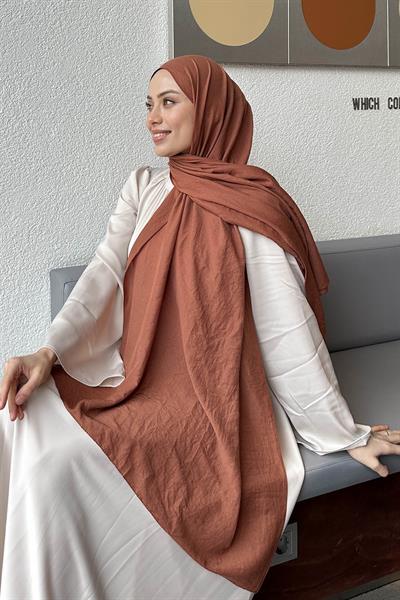 Comfort Pamuk Şal Tarçın