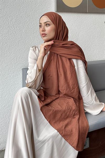 Comfort Pamuk Şal Tarçın