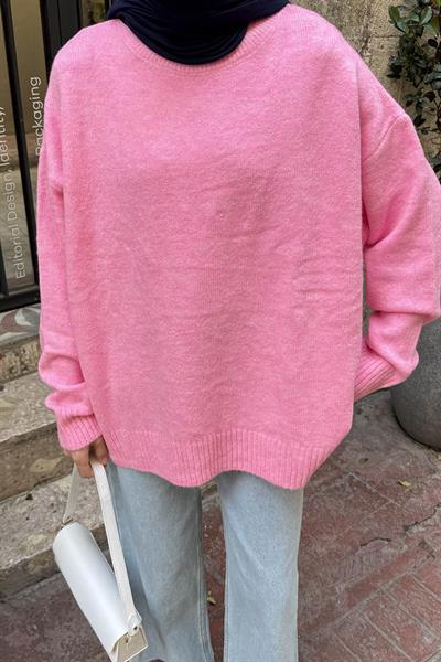 Salaş Dokulu Kazak Pembe