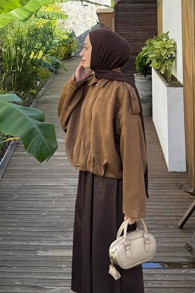 Scuba Süet Mont Camel