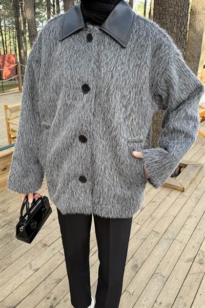 Deri Yaka Mont Antrasit