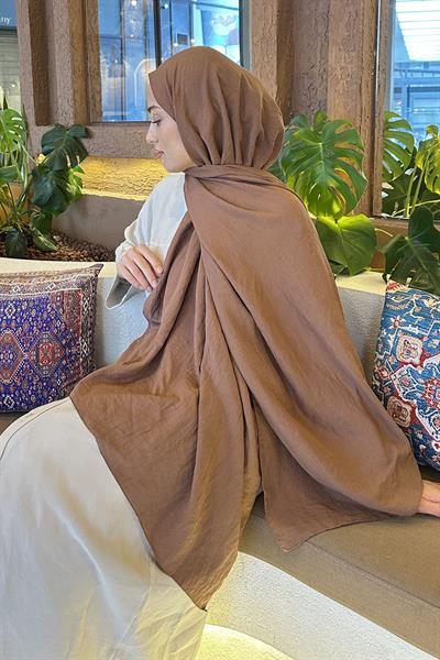 Comfort Pamuk Şal Sütlü Kahve