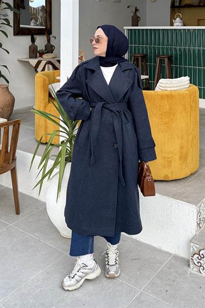 Oversize Kaban Lacivert