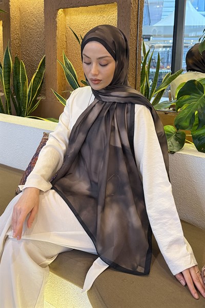 Batik Desen Soft Şal Soft Yeşil
