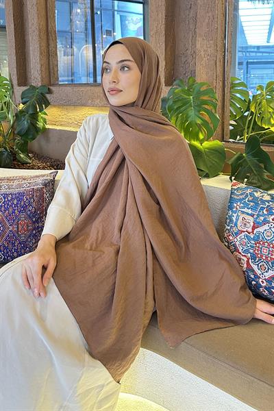 Comfort Pamuk Şal Sütlü Kahve