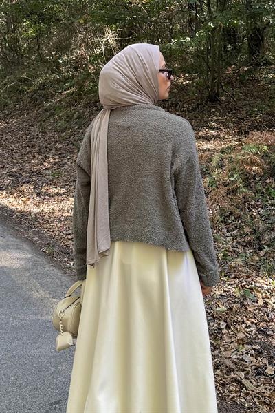 Çizgili BalIkçı Kazak Haki