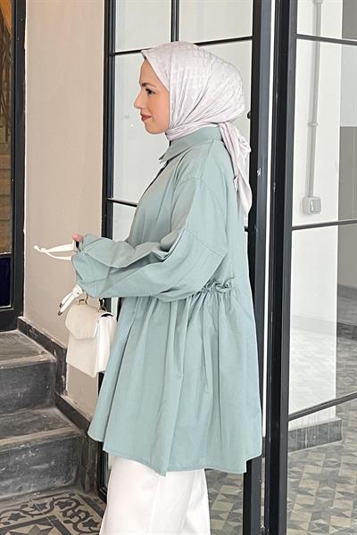 Lopez Balon Kol Tunik Çağla Yeşili