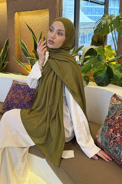 Comfort Pamuk Şal Soft Yeşil