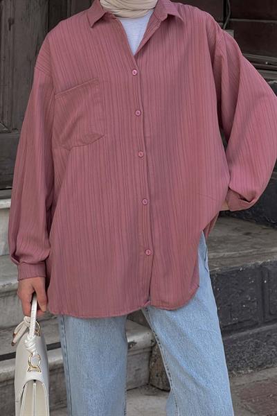 Kraşlı Gömlek Gül