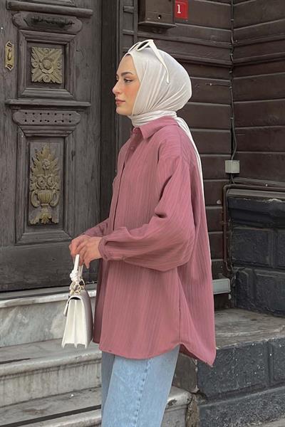 Kraşlı Gömlek Gül