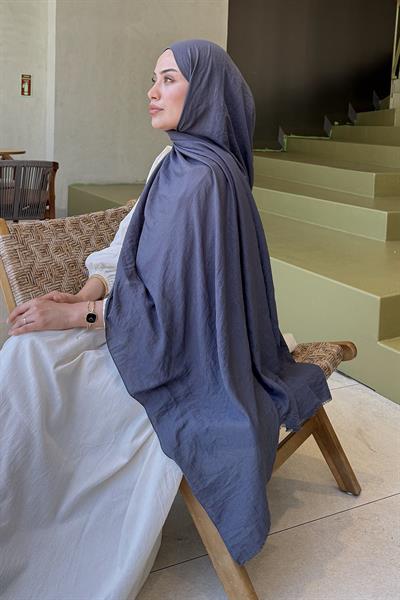 Organic Premium Şal Antrasit