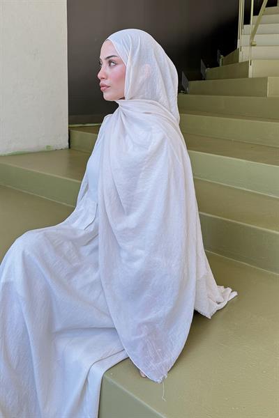 Organic Premium Şal Bej