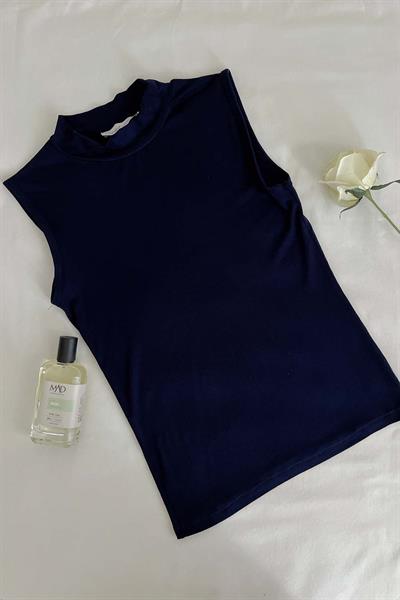 Sıfır Kollu İçlik Lacivert