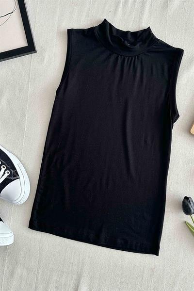 Sıfır Kollu İçlik Siyah