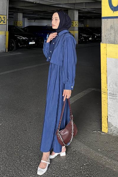 Üst Ceket Jile Takım Lacivert