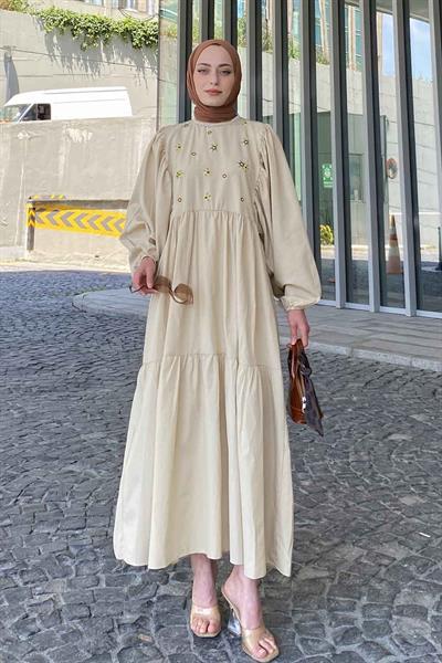 Yazlık Elica Elbise Taş