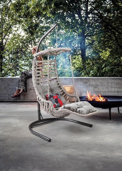 ALAÇATI PLUS TEKLİ RATTAN SALINCAK