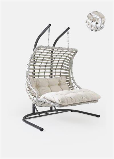 BODRUM DOUBLE ÇİFTLİ RATTAN SALINCAK