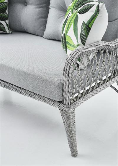 FİJİ 2Lİ MİNİ OTURMA GRUBU (GRİ)