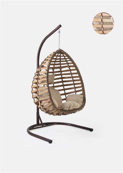 GÜMBET TEKLİ RATTAN SALINCAK