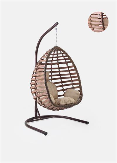 GÜMBET TEKLİ RATTAN SALINCAK