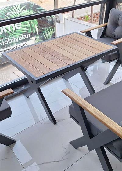 İBİZA 2Lİ MİNİ OTURMA GRUBU (ANTRASİT)