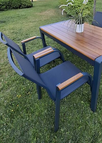 LARA MASA TAKIMI (70X130 MASA / 4 ADET SANDALYE)