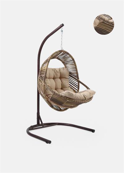 NOBEL TEKLİ RATTAN SALINCAK