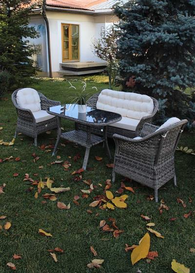 ORKİDE 2Lİ OTURMA GRUBU (708-GRİ)