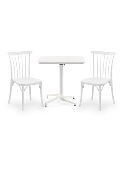 TİLİA BİSTRO SET MOON MASA KATLANIR 80X80 KARE - GOZO SANDALYE