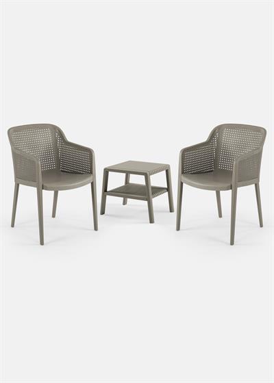 TİLİA MİNİ COFFE SET JOKER SEHPA 43X43 - OCTA KOLTUK