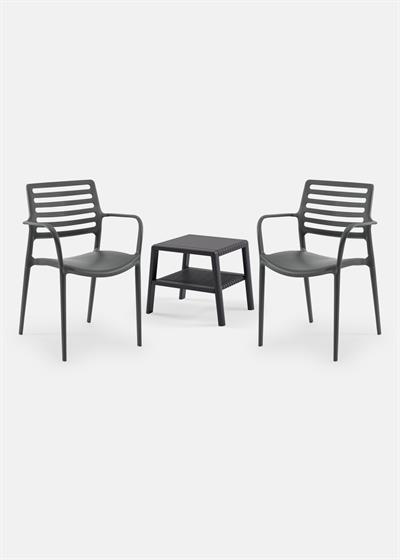 TİLİA MİNİ COFFE SET JOKER SEHPA 43X43 - LOUİSE-XL KOLTUK