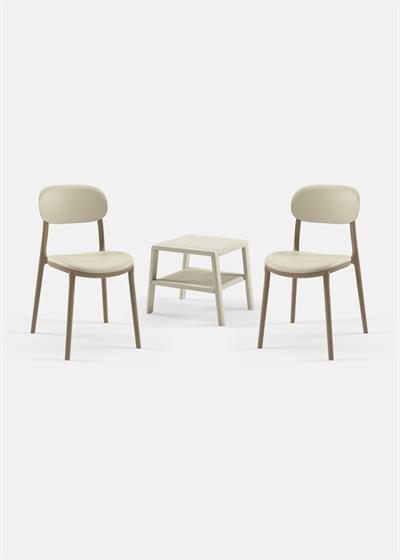 TİLİA MİNİ COFFE SET JOKER SEHPA 43X43 - ALİ SANDALYE