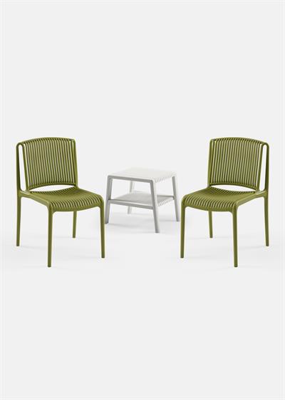 TİLİA MİNİ COFFE SET JOKER SEHPA 43X43 - NES SANDALYE