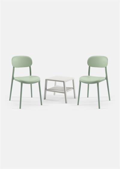 TİLİA MİNİ COFFE SET JOKER SEHPA 43X43 - ALİ SANDALYE