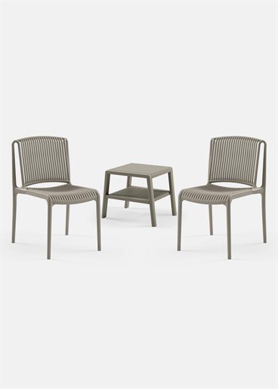 TİLİA MİNİ COFFE SET JOKER SEHPA 43X43 - NES SANDALYE