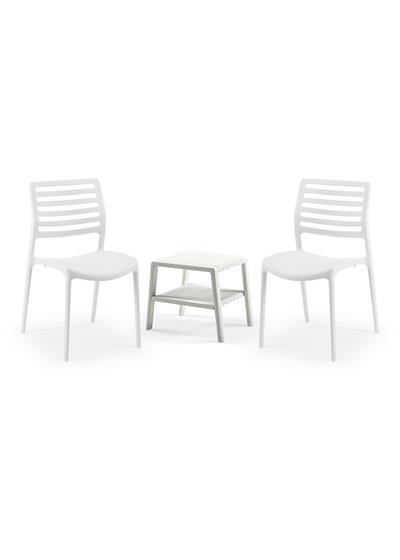 TİLİA MİNİ COFFE SET JOKER SEHPA 43X43 - LOUİSE SANDALYE