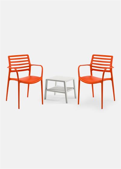 TİLİA MİNİ COFFE SET JOKER SEHPA 43X43 - LOUİSE-XL KOLTUK