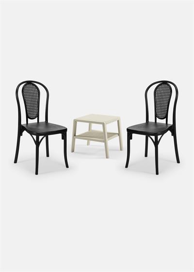 TİLİA MİNİ COFFE SET JOKER SEHPA 43X43 - SOZO-C SANDALYE