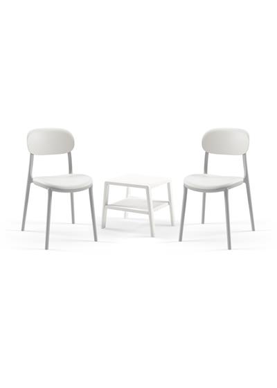 TİLİA MİNİ COFFE SET JOKER SEHPA 43X43 - ALİ SANDALYE